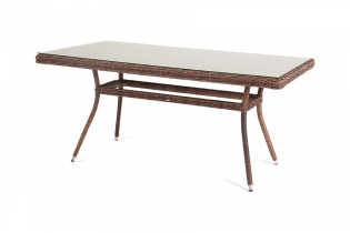 «Латте» обеденный стол (коричневый, 140х80см)